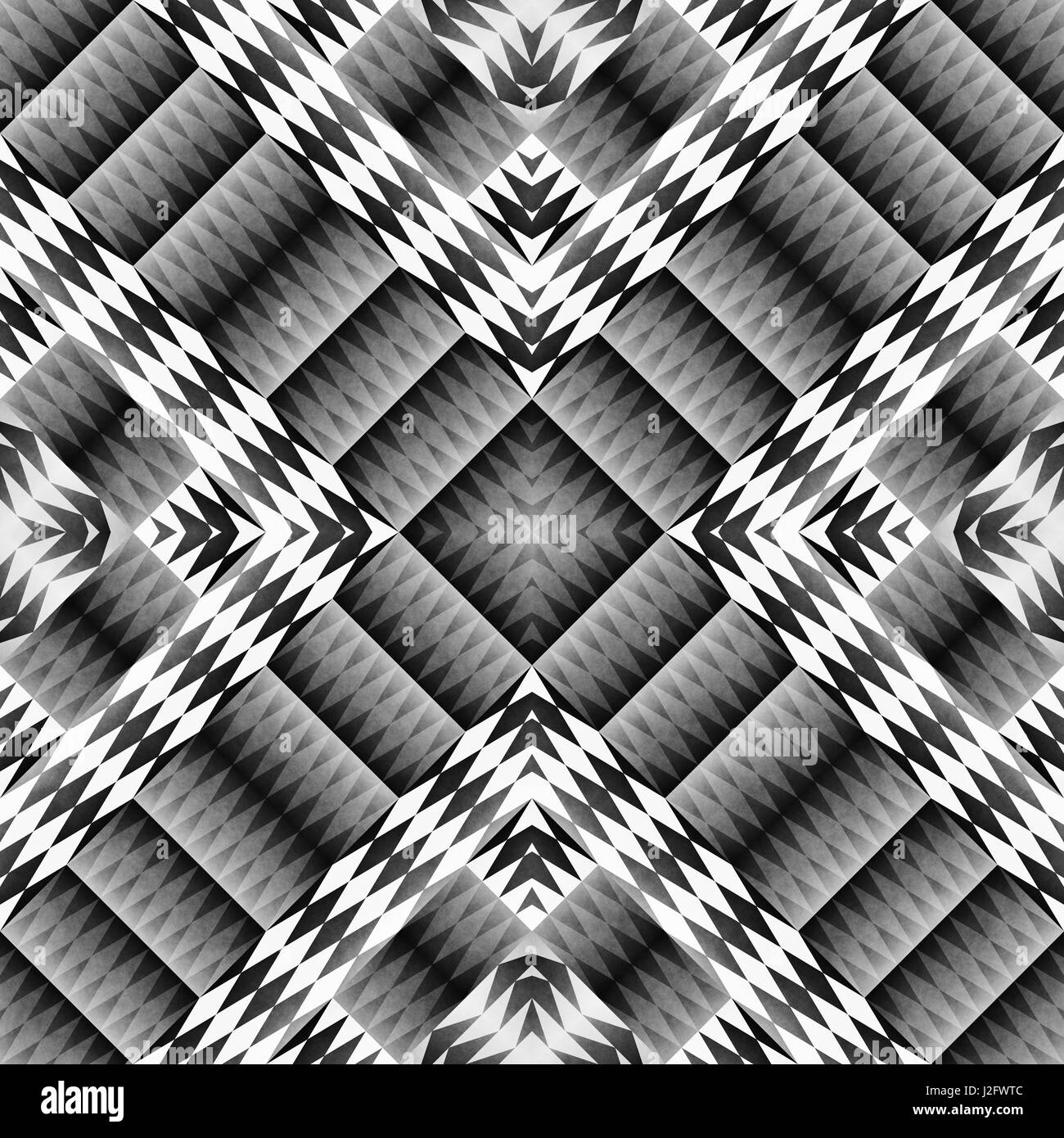 Aztec seamless tribal pattern Black and White Stock Photos & Images - Alamy