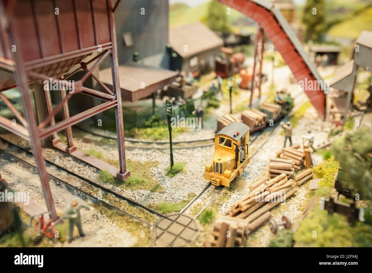 miniature model railway