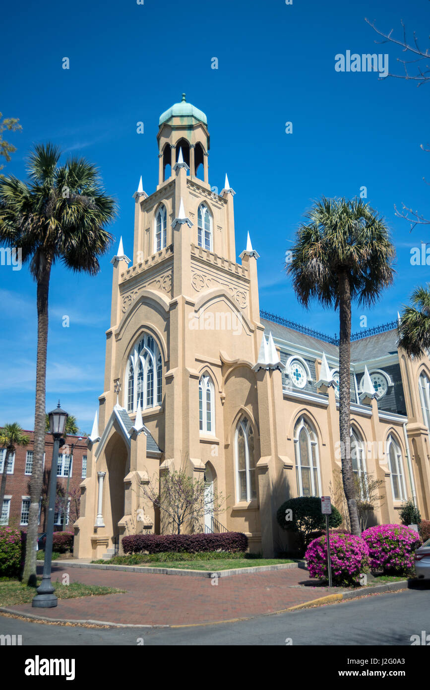 USA, Georgia, Savannah, Congregation Mickve Israel, synagogue (Large ...