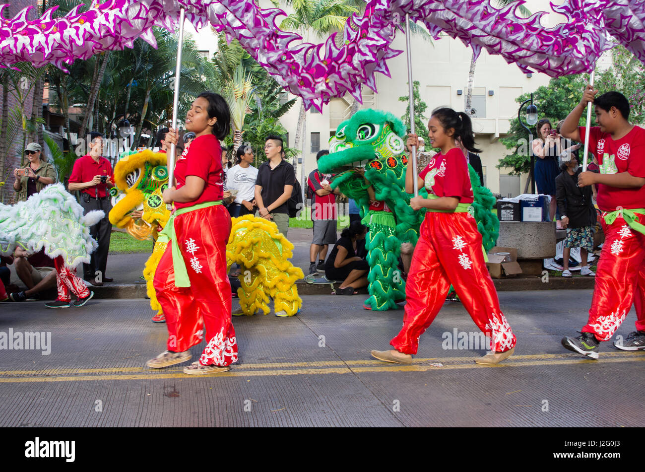 chinese new year honolulu chinatown