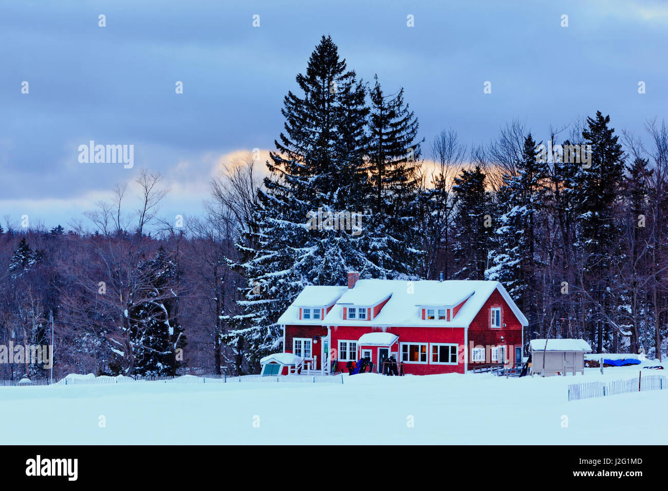 The Arthur D. Budd Visitor Center at the Notchview Reservation in