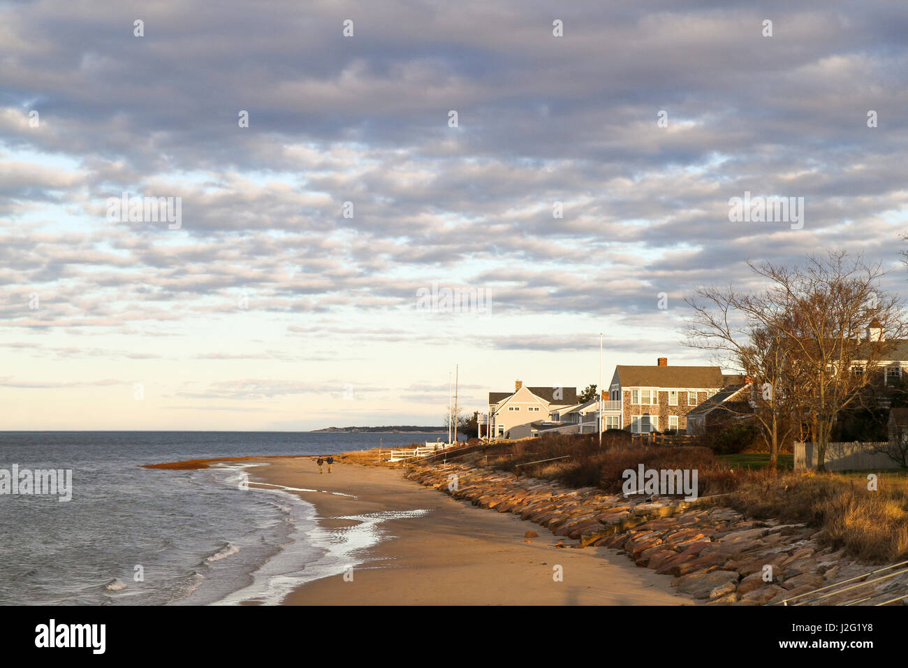 Beach in Barnstable, Cape Cod, Massachusetts, USA Stock Photo