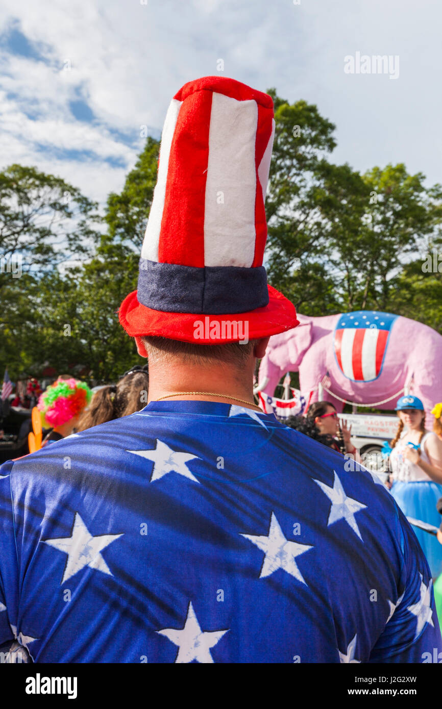 USA, Massachusetts, Cape Ann, Rockport, Fourth of July Parade