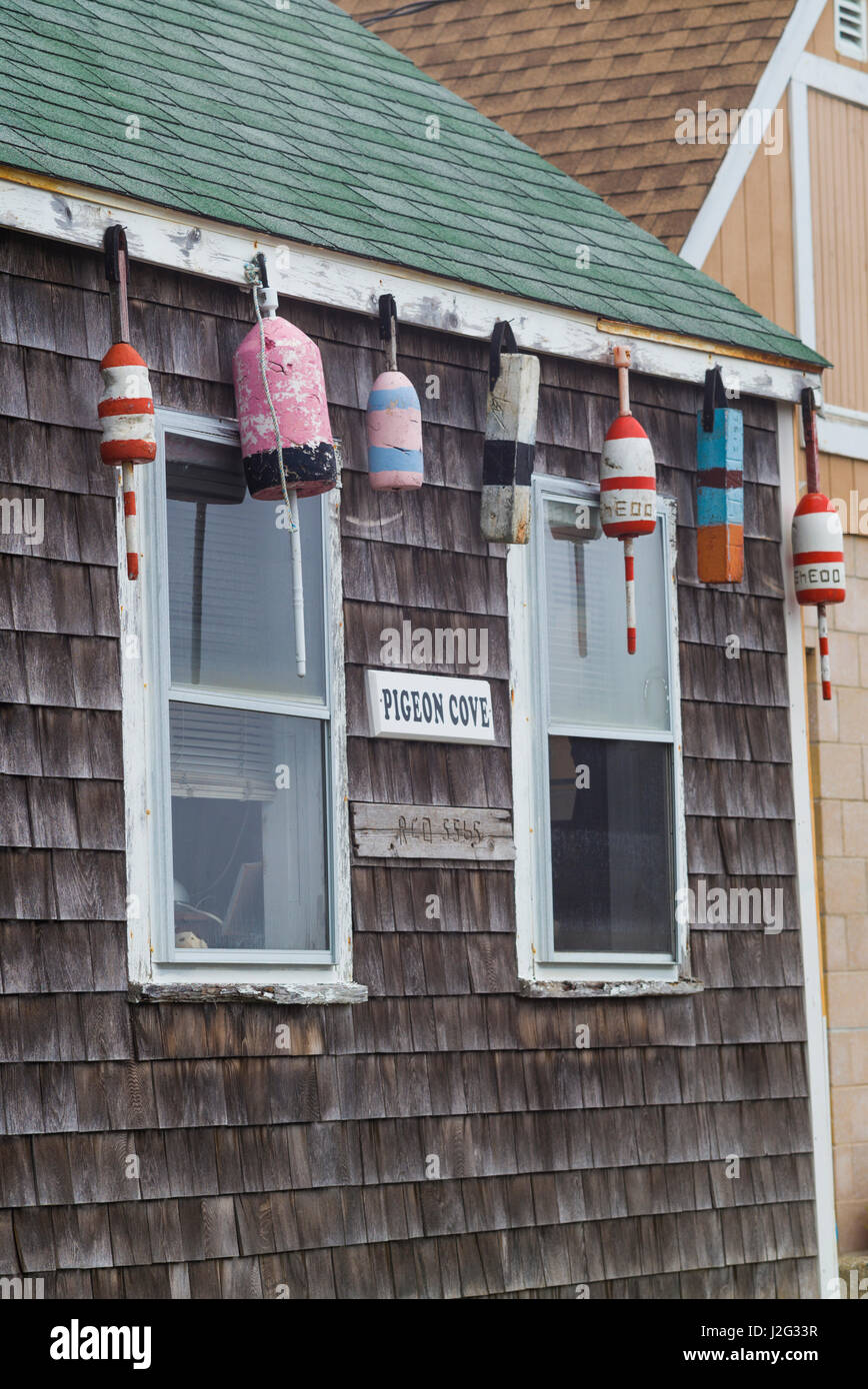 USA, Massachusetts, Cape Ann, Rockport, Pigeon Cove house Stock Photo