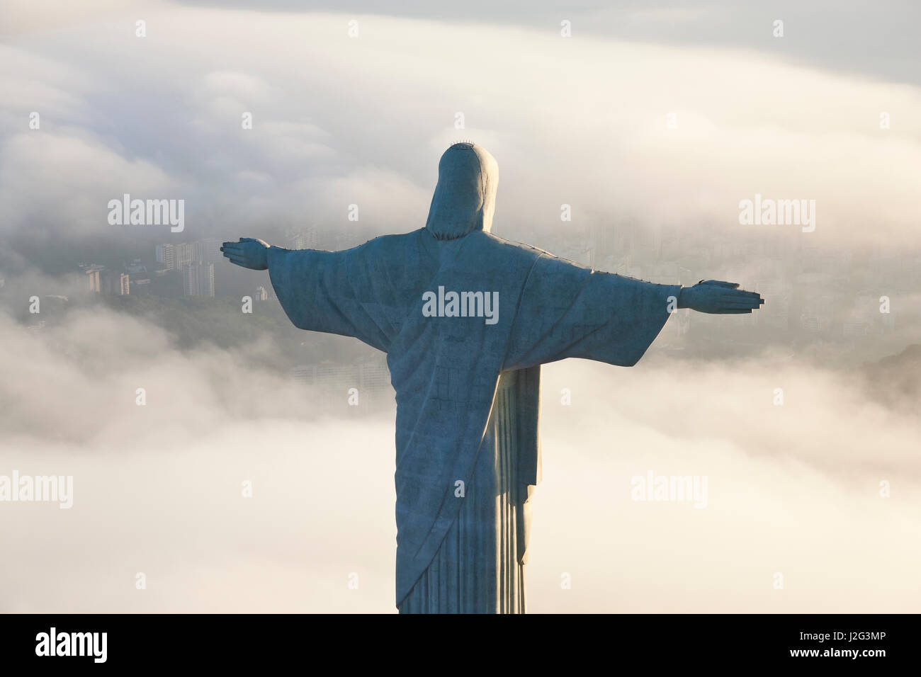 The Art Deco statue of Jesus, known as Cristo Redentor (Christ the