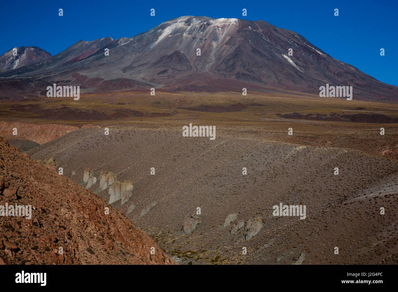 Site of the volcano that erupted in 1993 causing the whole town to
