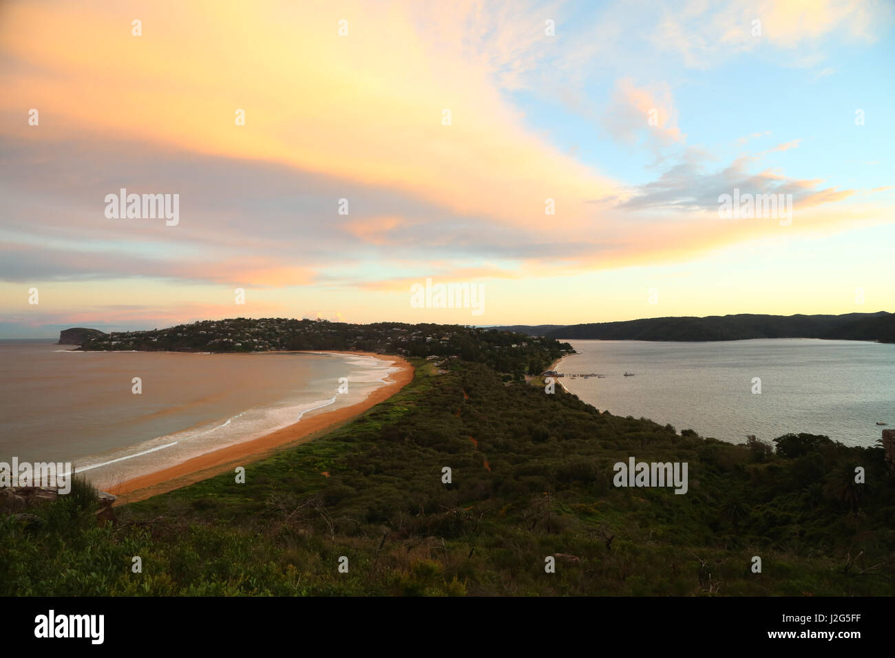 Pittwater sunset hi-res stock photography and images - Alamy
