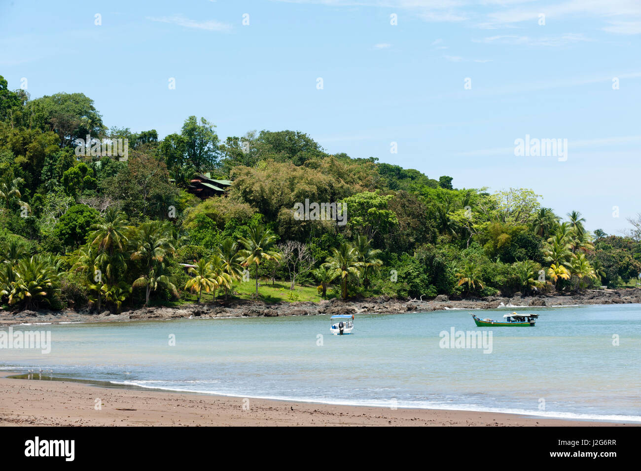Drake bay, Osa peninsula, Costa Rica Stock Photo - Alamy