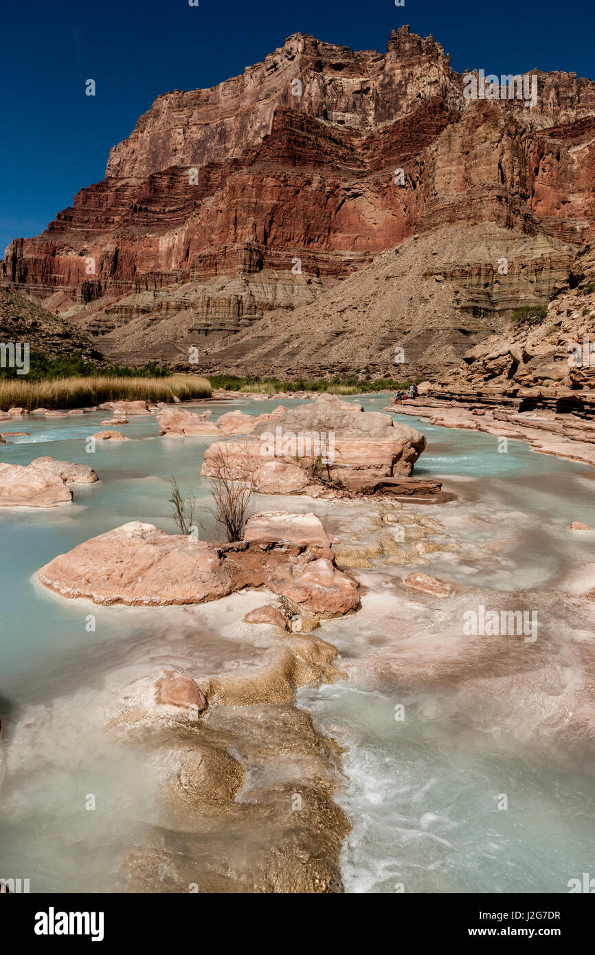 Little Colorado River intersection with the Colorado River. Calcium ...