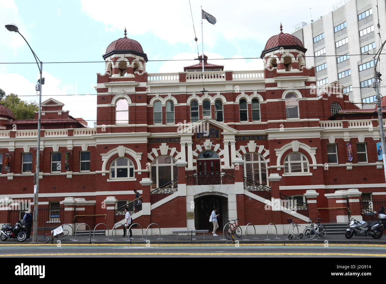 Melbourne City Baths At 420 Swanston Street Built In 1903 In The Stock Photo Alamy