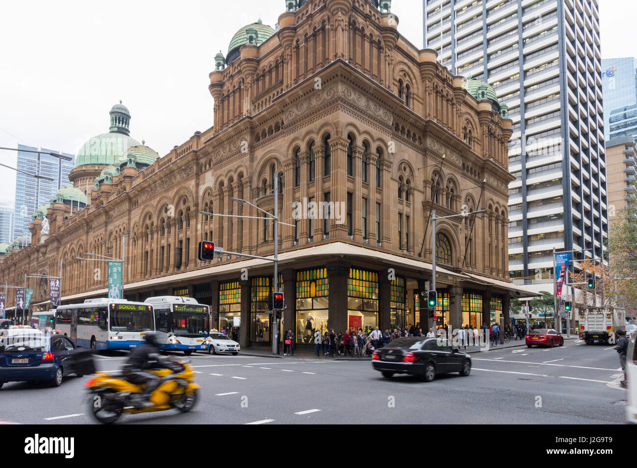 The Queen Victoria building George street sydney new south wales australia Stock Photo