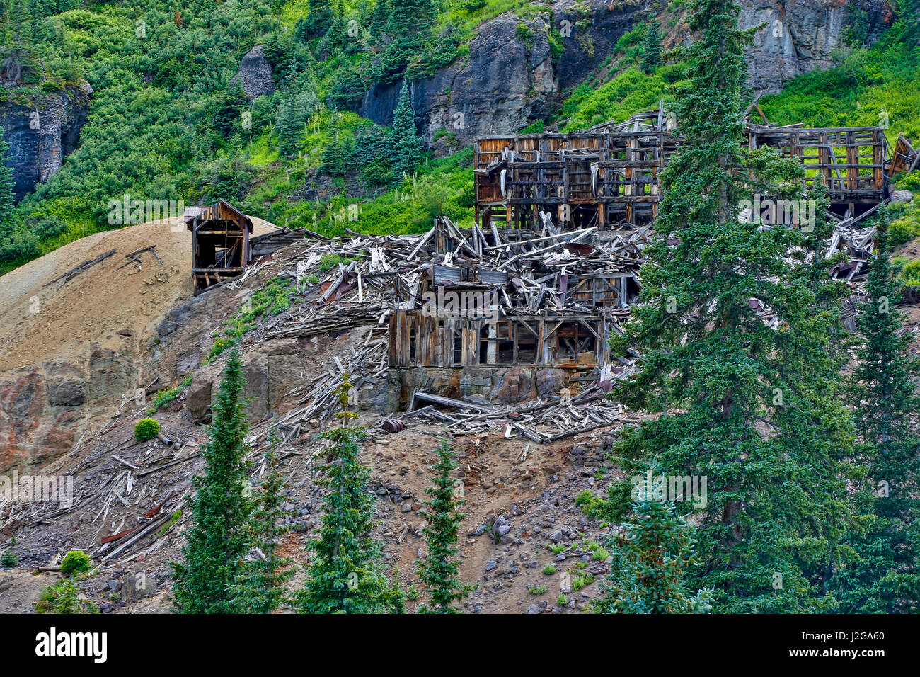 The Mountain That Bled Gold: Unearthing the Enduring Legend of Camp Bird Mine, Colorado