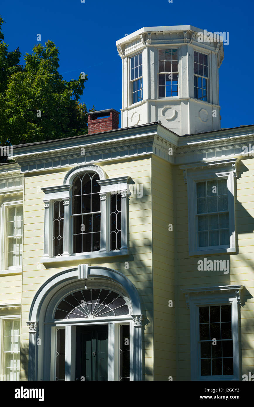 USA, Maine, Wiscasset, historic home Stock Photo Alamy