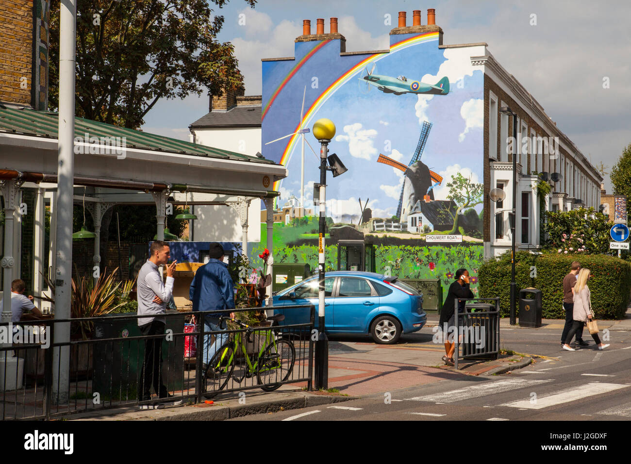 Photographs from Bellenden Road, in Peckham in South London. Bellenden