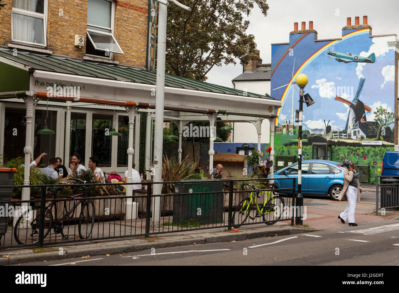 Photographs from Bellenden Road, in Peckham in South London. Bellenden