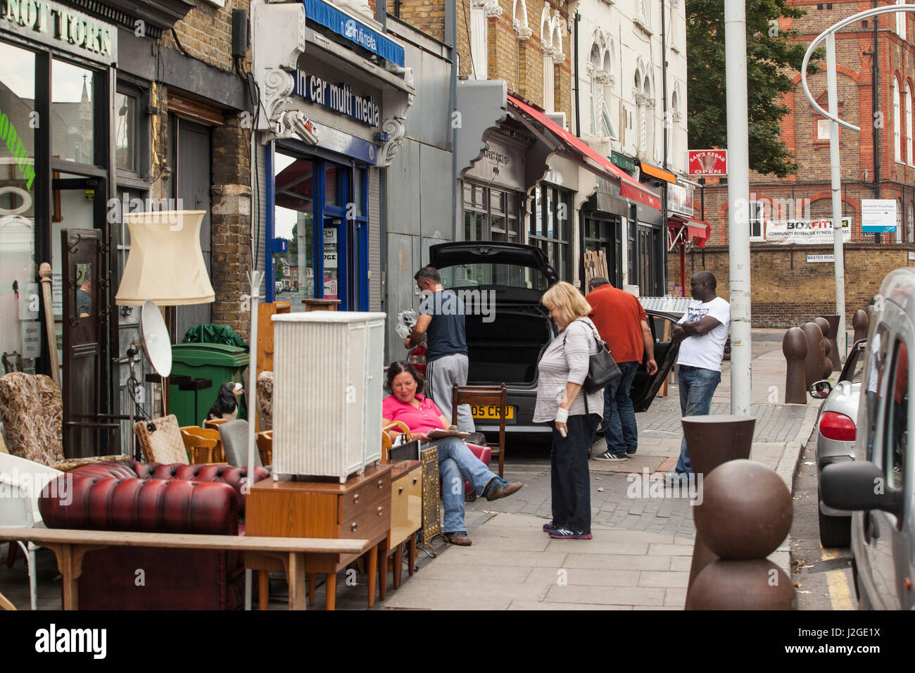 Photographs from Bellenden Road, in Peckham in South London. Bellenden