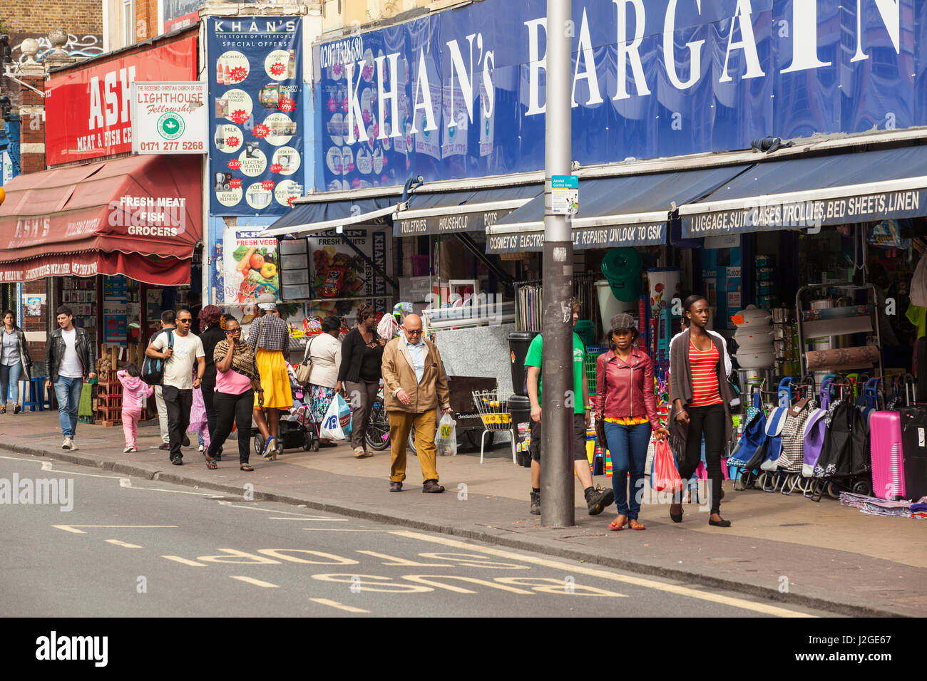 Photographs from Rye Lane, in Peckham in South London. Rye Lane is the main high street and