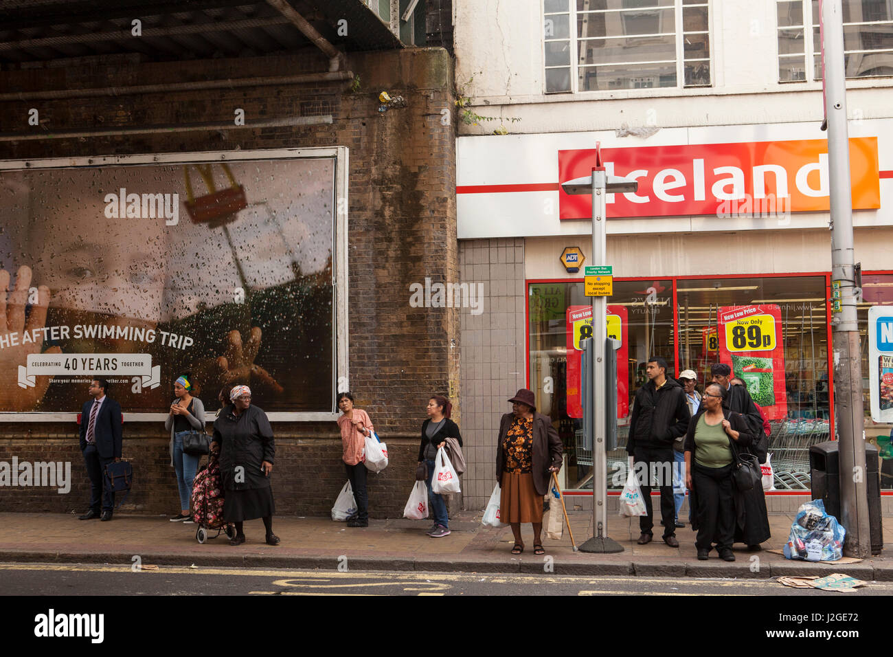 Photographs from Rye Lane, in Peckham in South London. Rye Lane is the