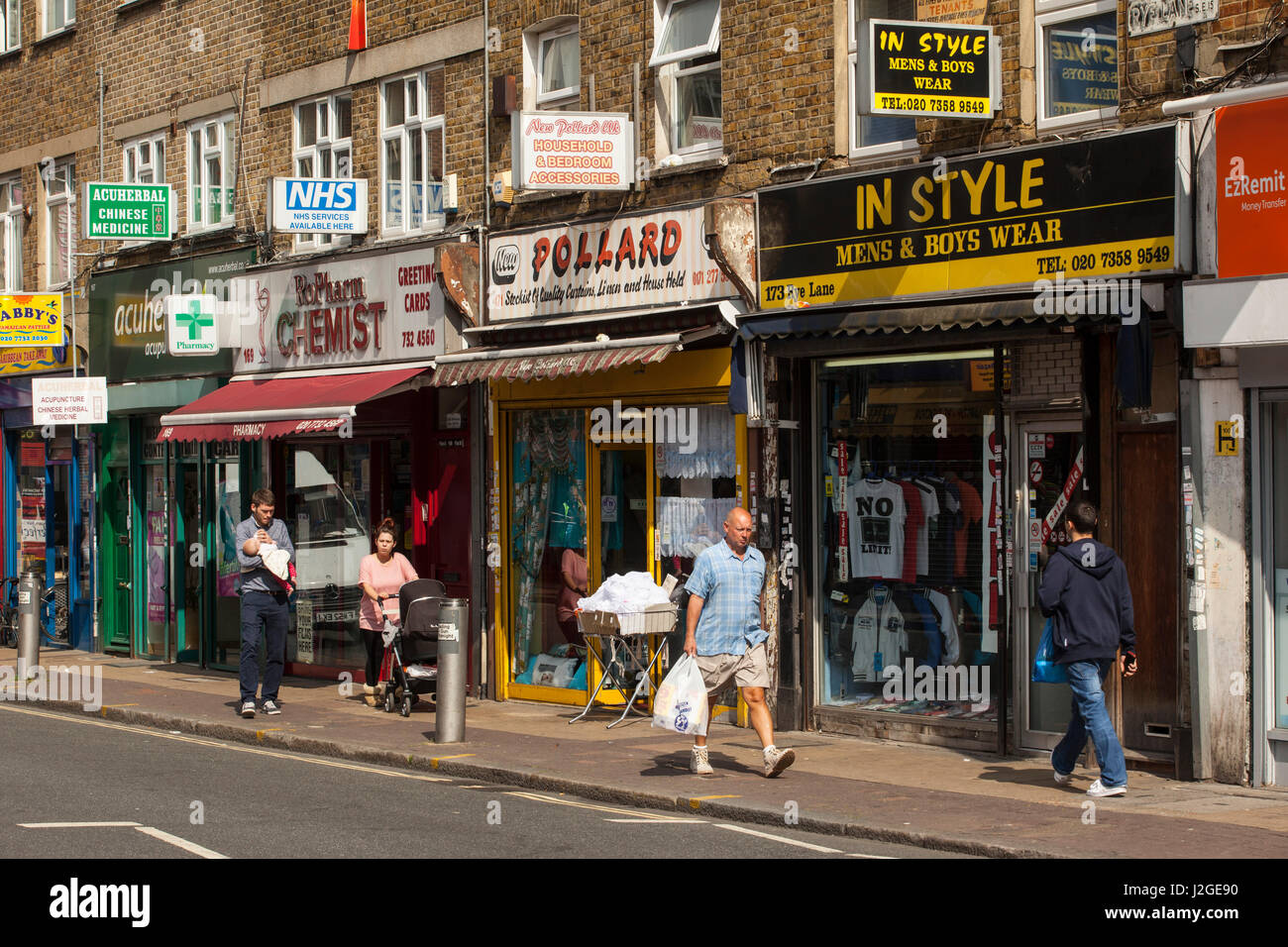 Photographs from Rye Lane, in Peckham in South London. Rye Lane is the