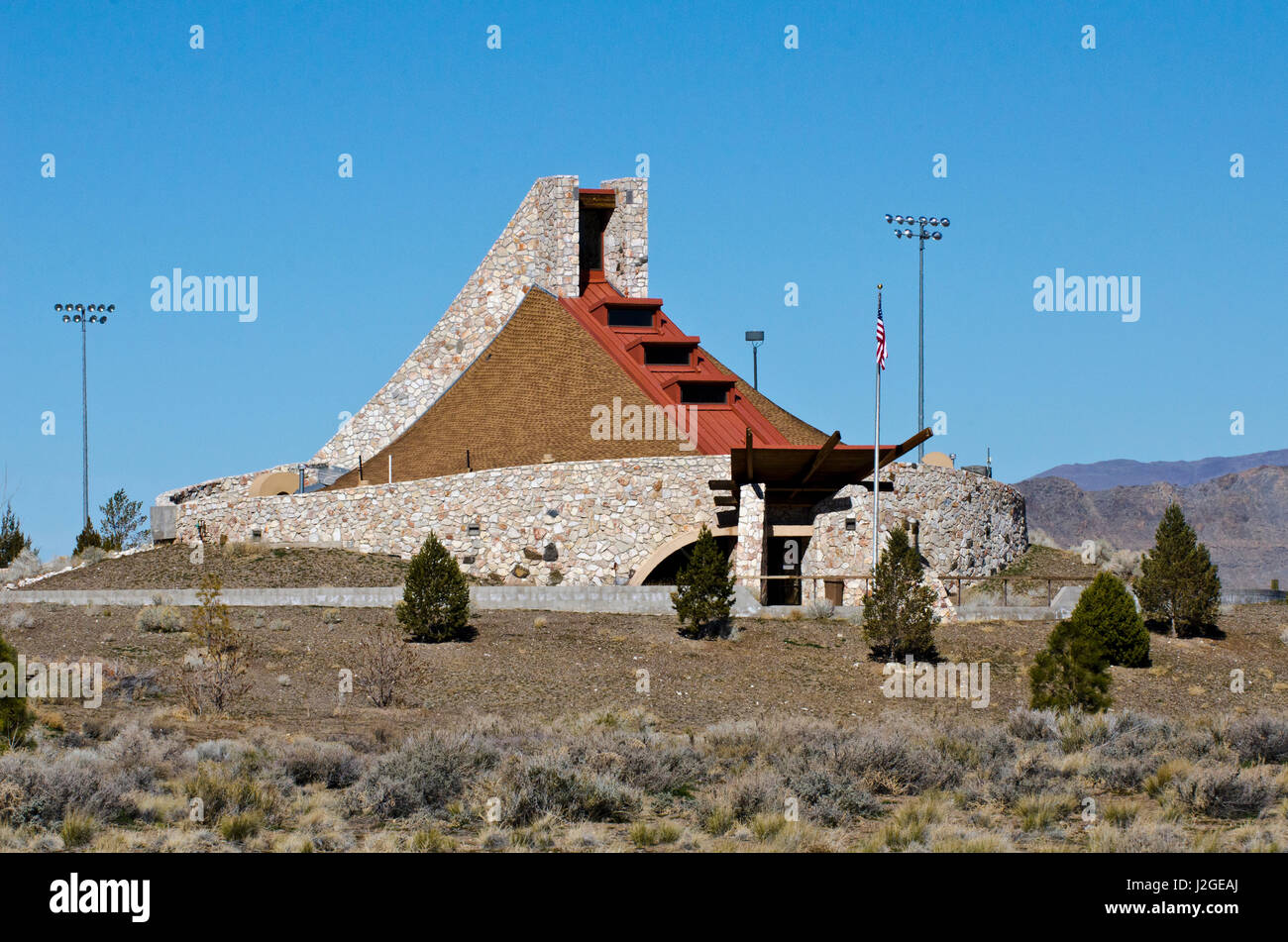 USA, Nevada, Nixon, Pyramid Lake Paiute Tribe Reservation, Pyramid Lake