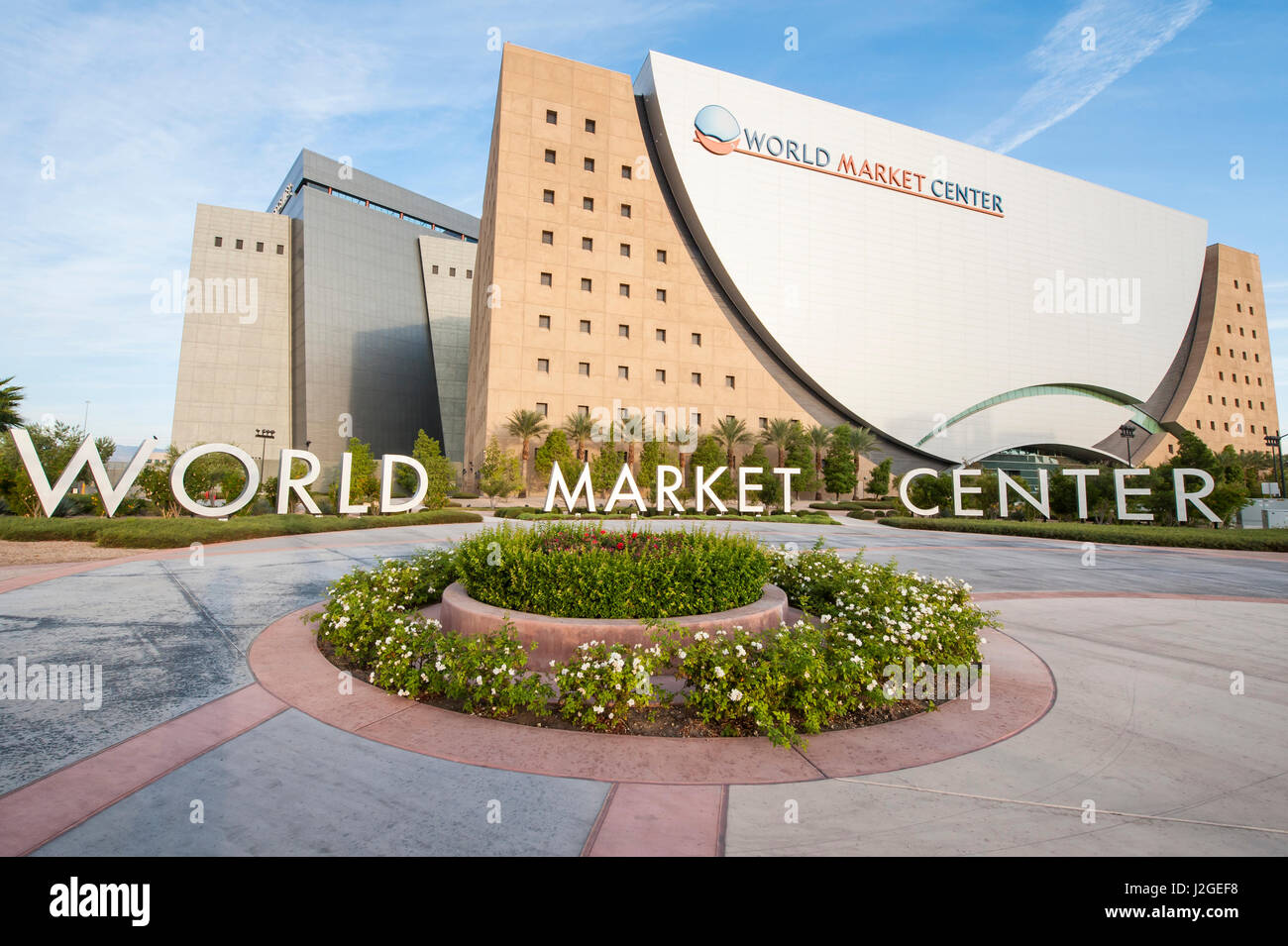 World Market conference center Las Vegas Nevada Stock Photo Alamy