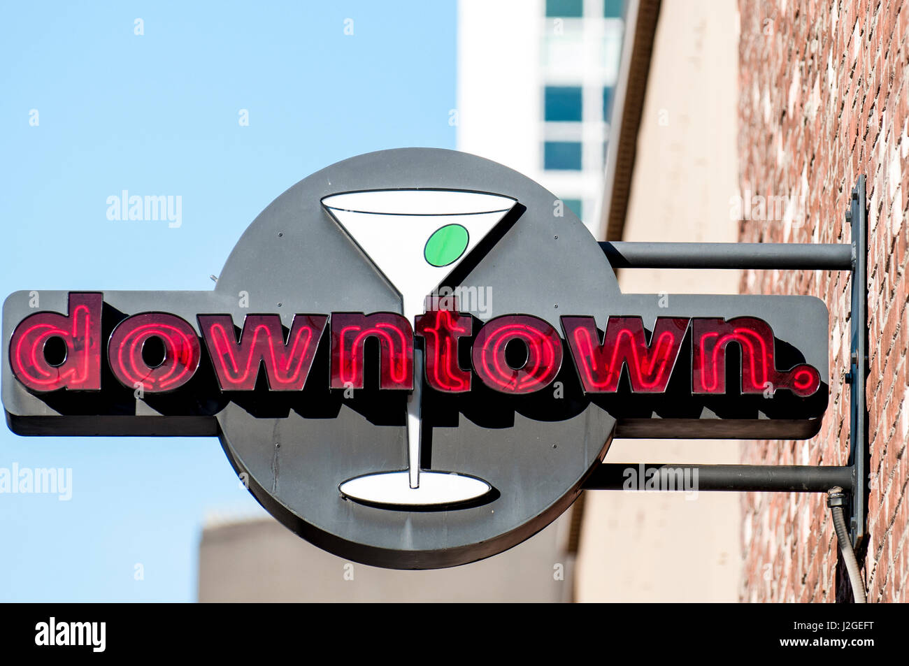 The Downtown Bar Las Vegas, Nevada Stock Photo Alamy