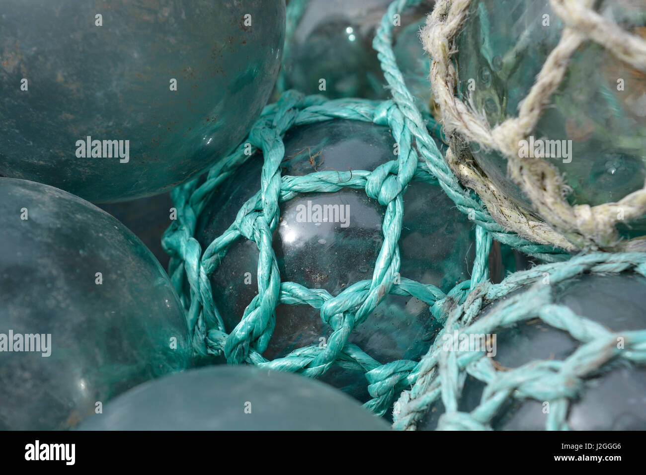 Antique glass floats hi-res stock photography and images - Alamy