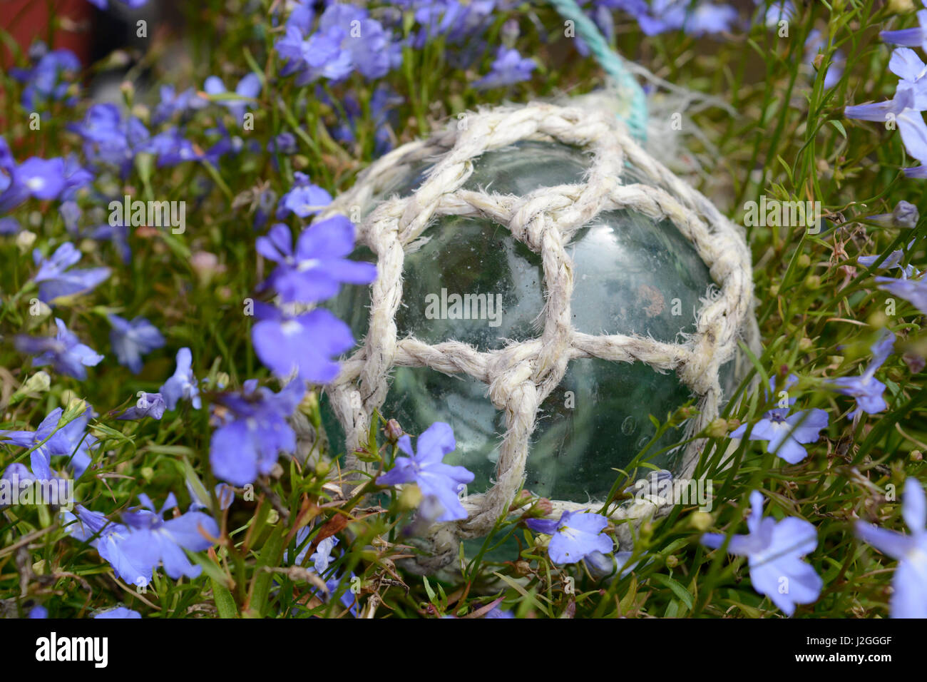 USA, Alaska, Ketchikan, antique Japanese glass fishing floats Stock Photo Alamy