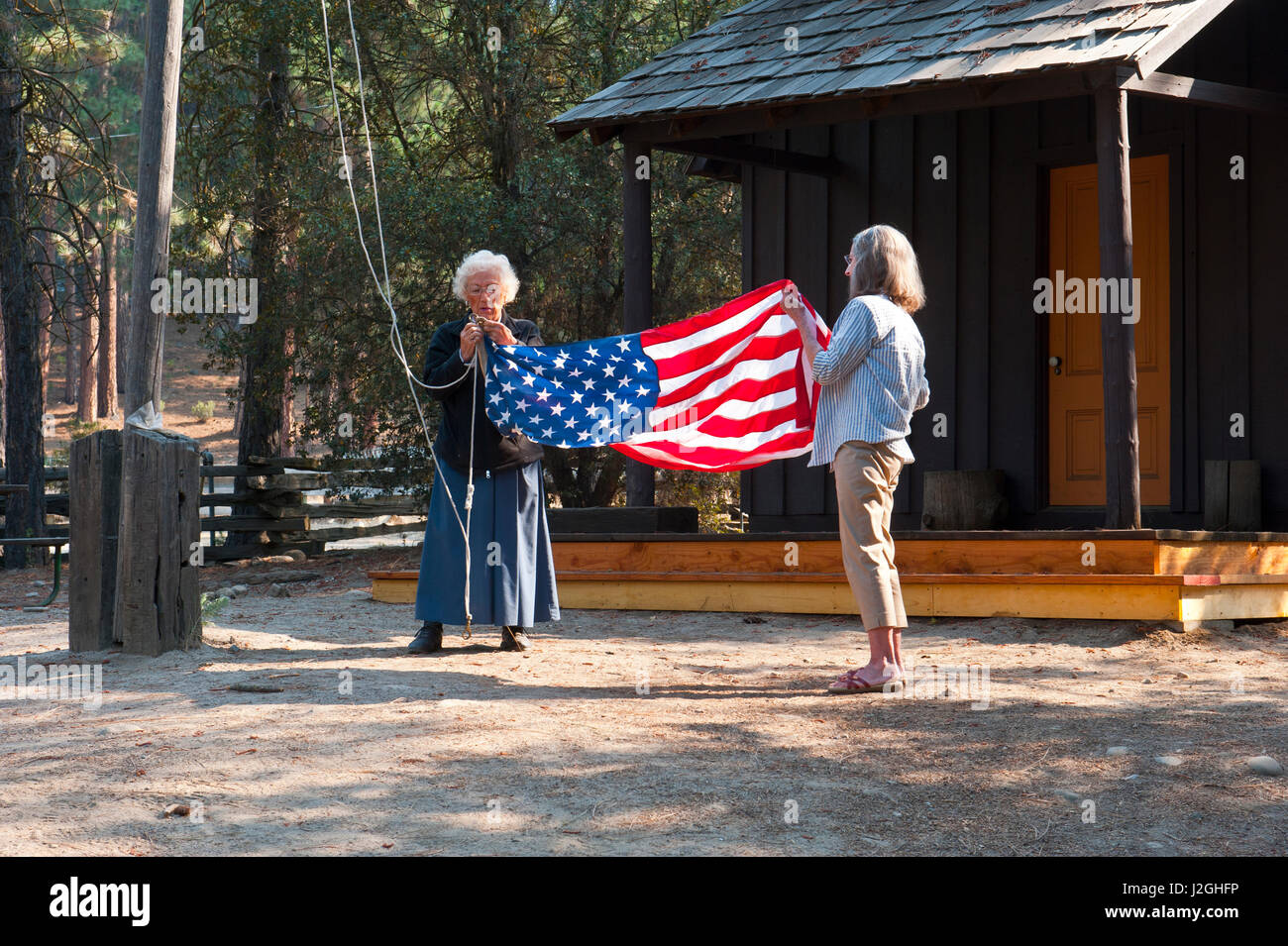USA, California, Yosemite National Park, Pioneer History Center