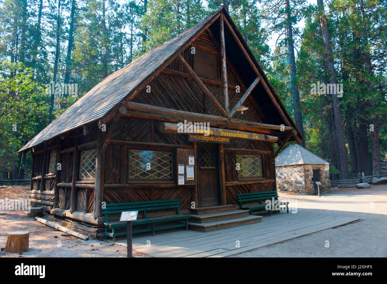 USA, California, Yosemite National Park, Pioneer History Center