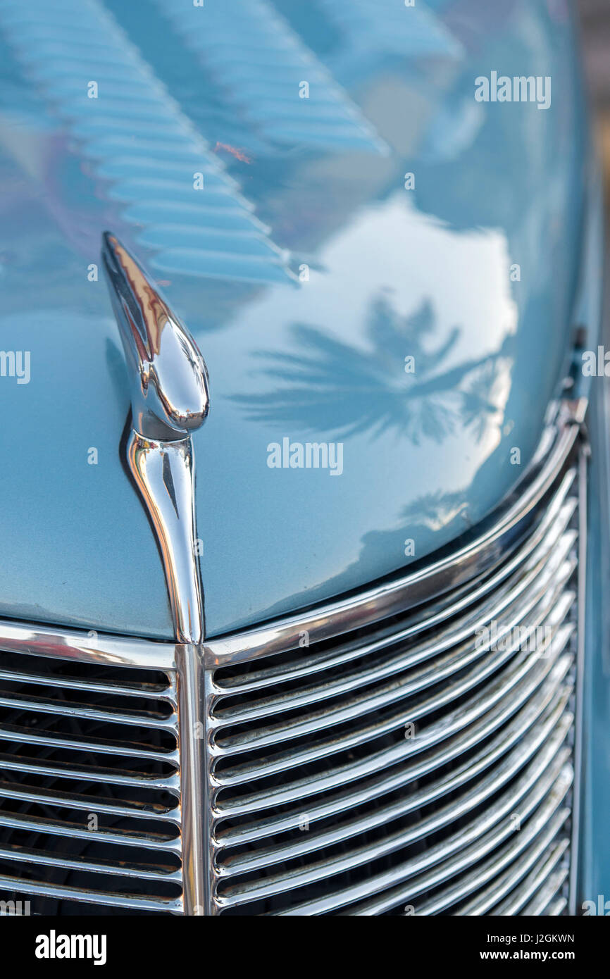 Classic car, New Smyrna Beach, Florida, USA Stock Photo Alamy