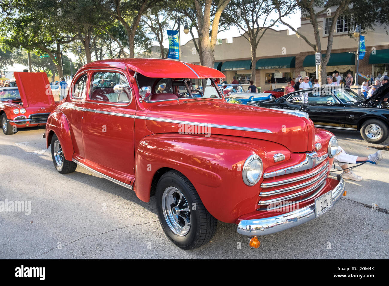 Classic car new beach florida hires stock photography and images Alamy