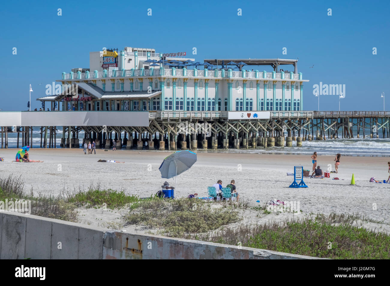 Joe's Crab Shack, Daytona Beach, Florida, USA Stock Photo Alamy