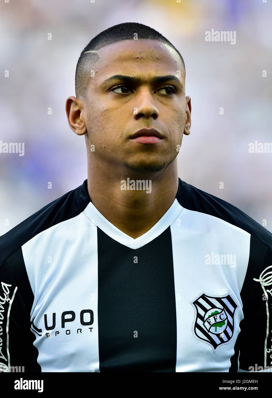 Brazilian Football League Serie A /  ( Figueirense Futebol Clube ) -  Bruno Fabiano Alves ' Bruno Alves ' Stock Photo