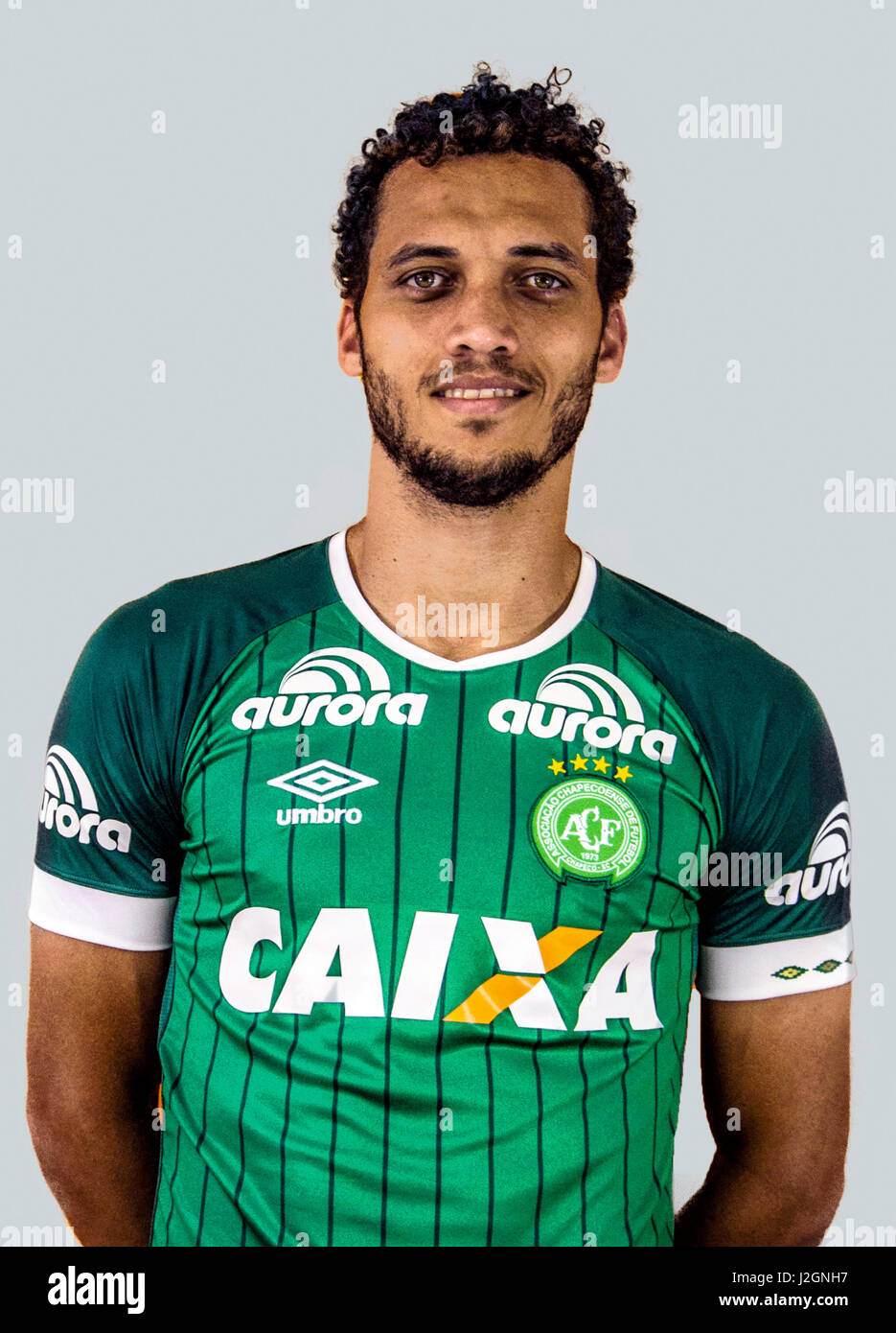 Brazilian Football League Serie A /  ( Associacao Chapecoense de Futebol ) -  Helio Hermito Zampier Neto " Neto " Stock Photo