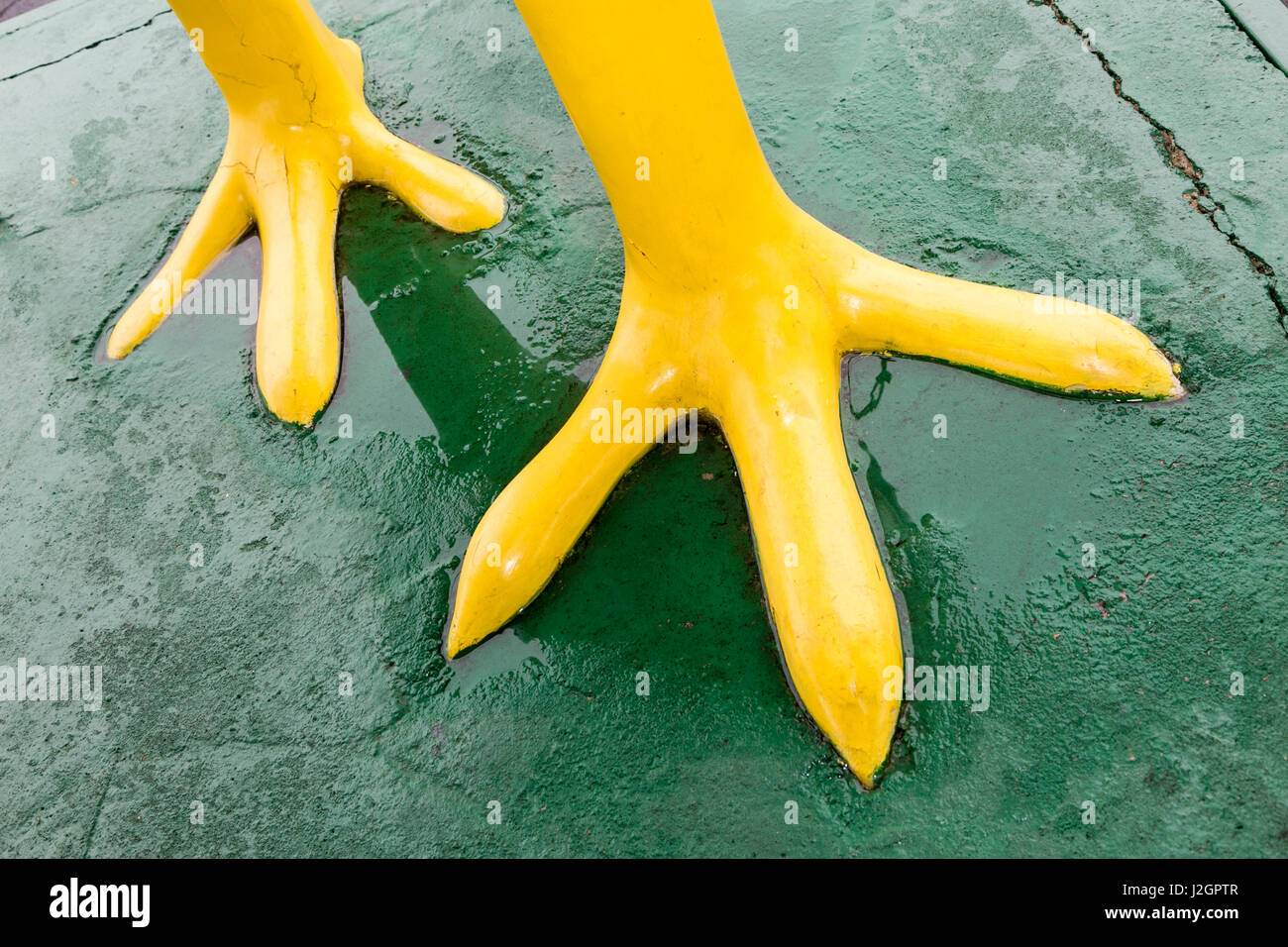 Chicago, Illinois, USA. Route 66 The famous 'Chicken Basket' from the