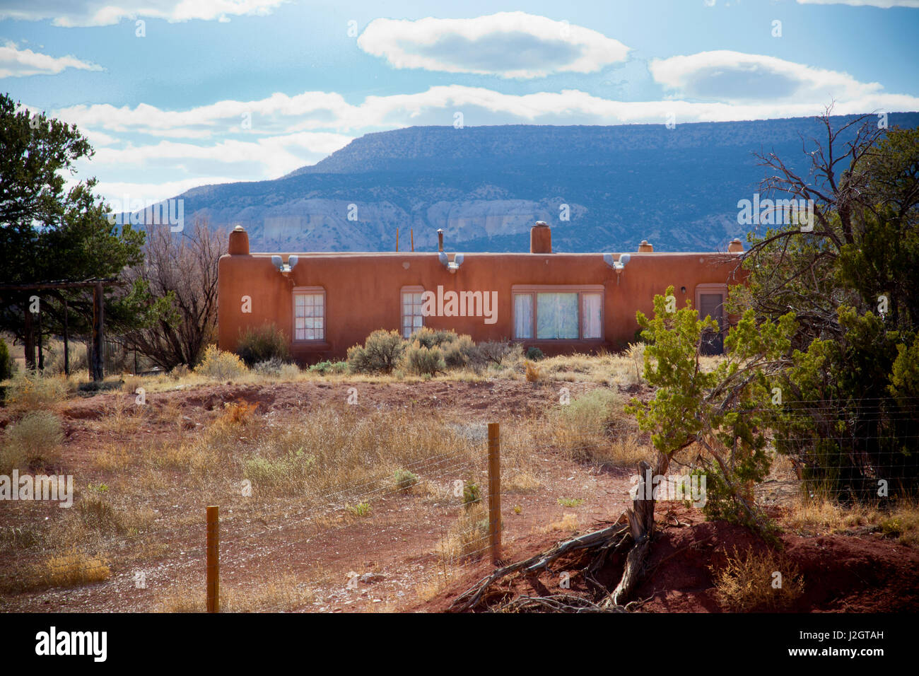 o’keeffe abiquiu house High Resolution Stock Photography and Images Alamy