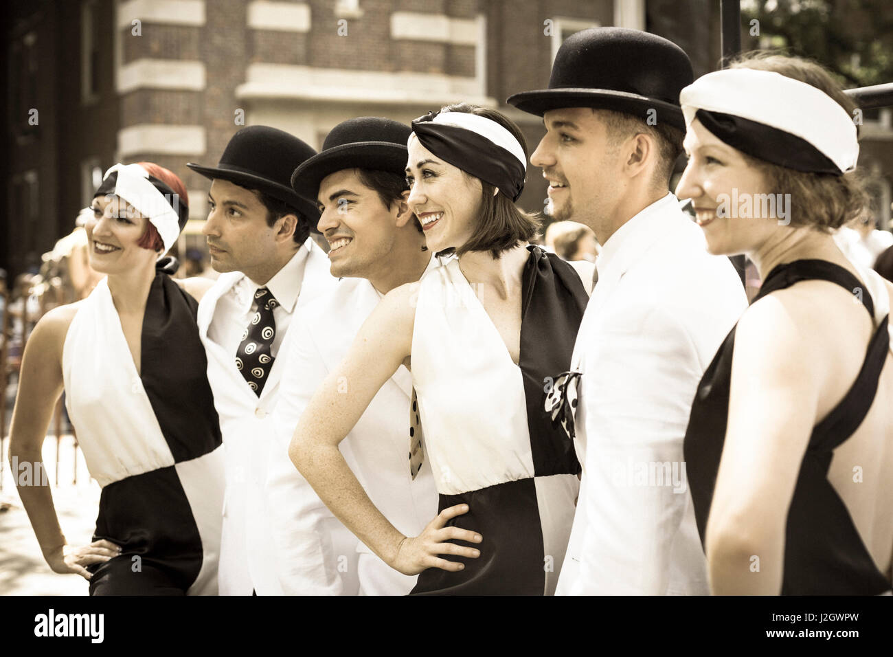 1920s Party Black And White Stock Photos & 1920s Party Black And White ...