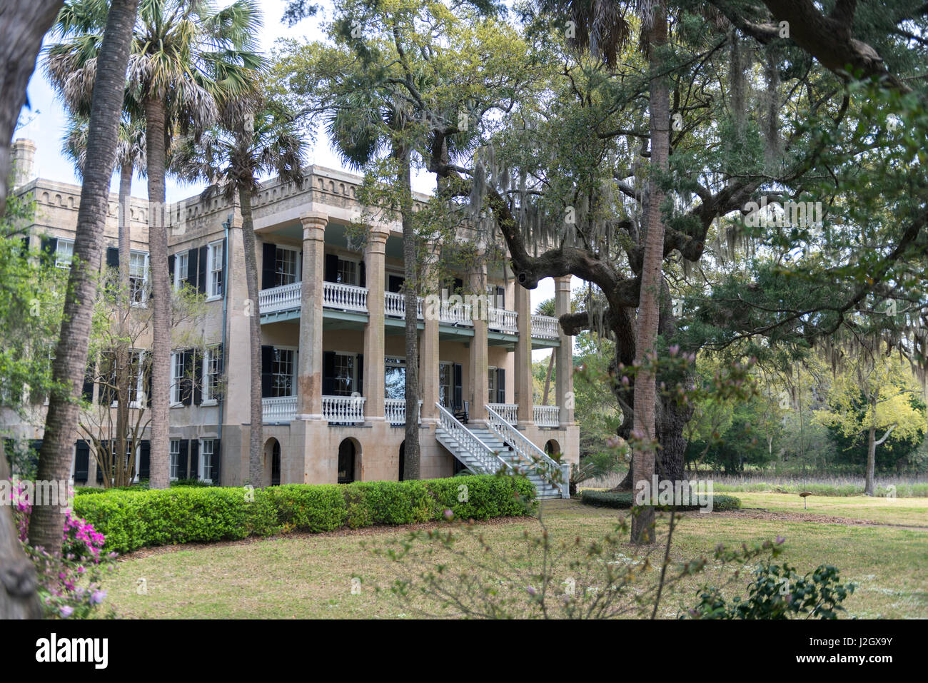 USA, South Carolina, Beaufort, Old Point, The Castle (Large format