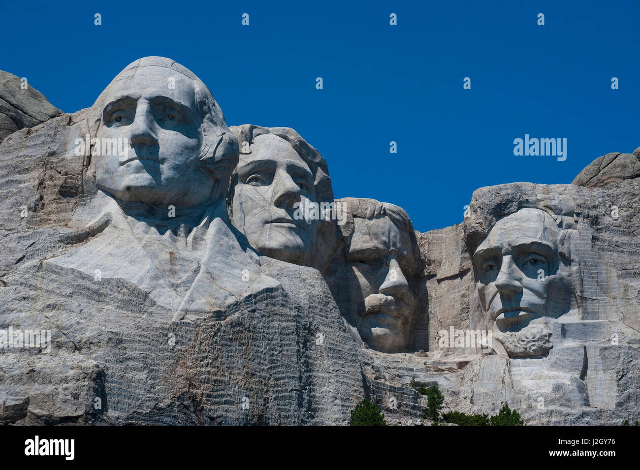 Mount Rushmore, South Dakota, USA Stock Photo