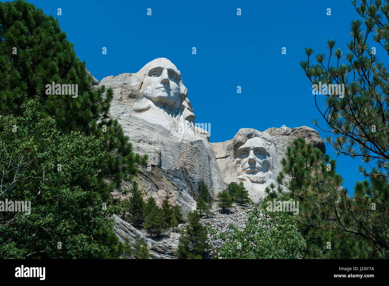 Mount Rushmore, South Dakota, USA Stock Photo