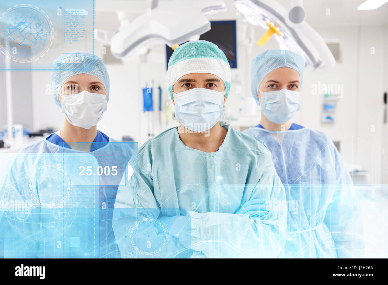 group of surgeons in operating room at hospital Stock Photo - Alamy