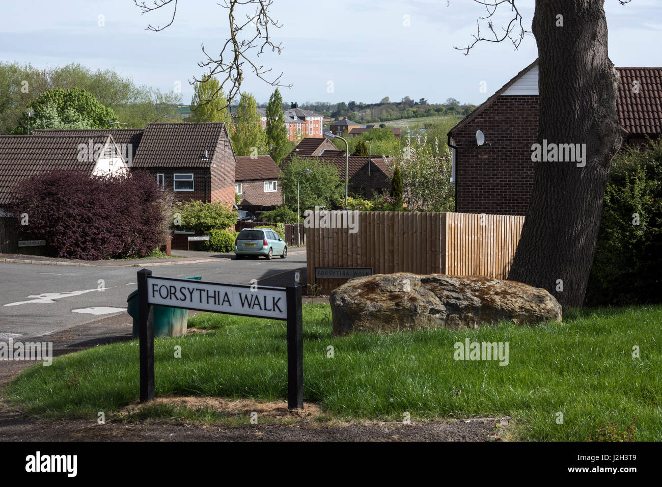 Hardwick housing estate, Banbury, Oxfordshire, England, UK Stock Photo