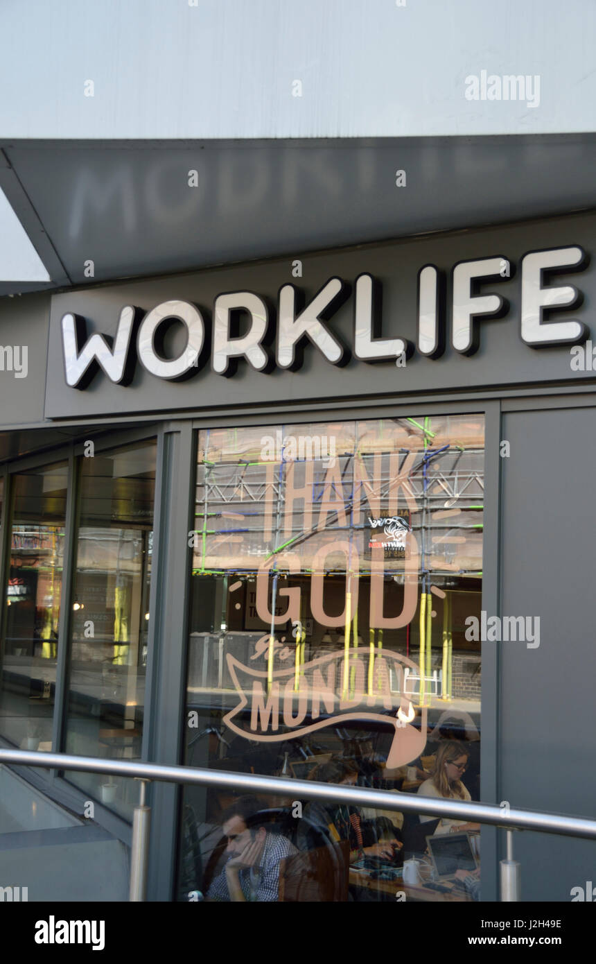 Worklife office space in Camden Town, London, UK Stock Photo - Alamy