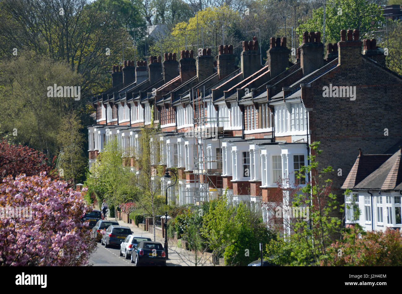 Priory Gardens N6, Highgate, London, UK Stock Photo Alamy