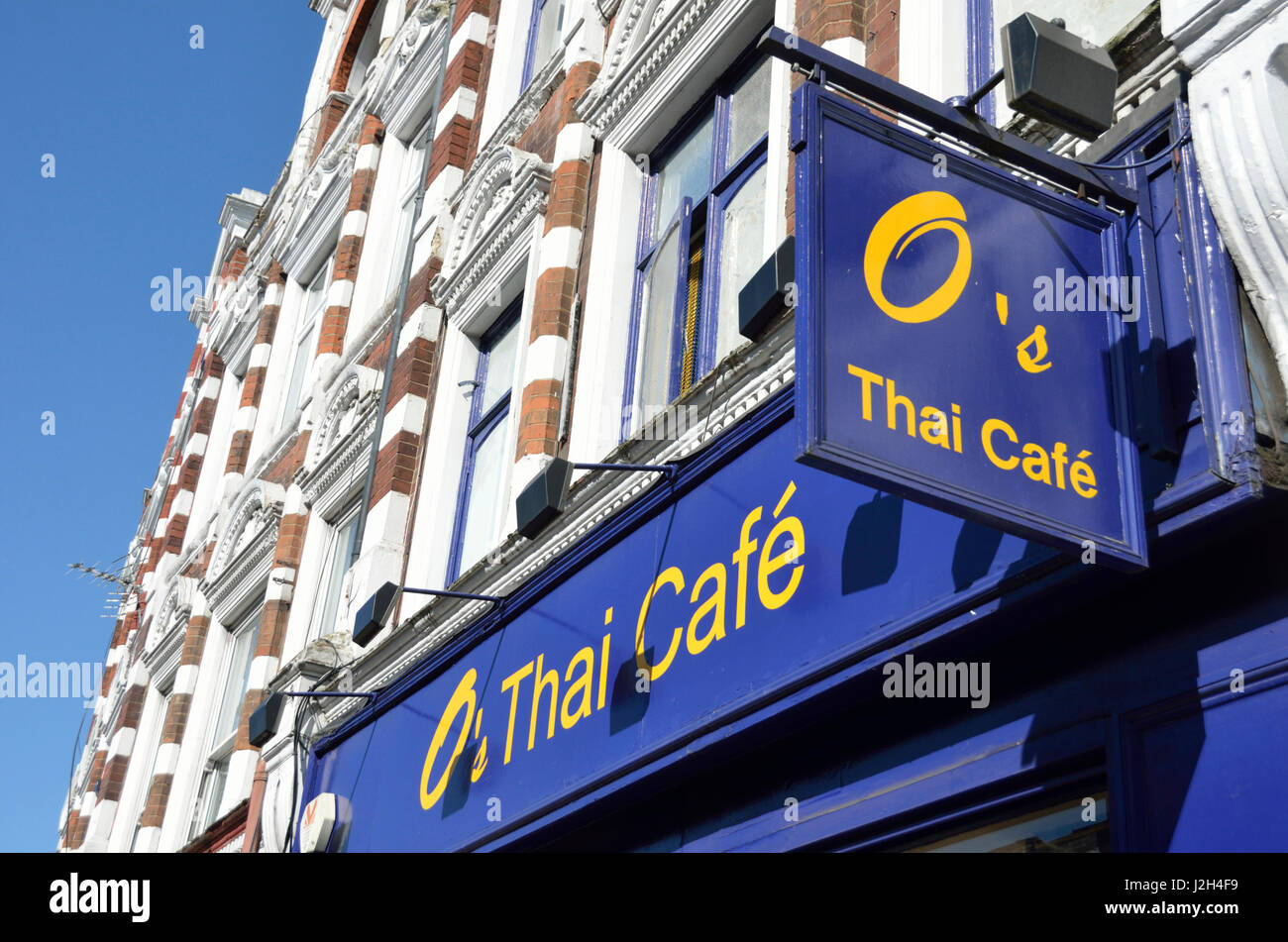 Thai Cafe in Crouch End, London, UK Stock Photo Alamy