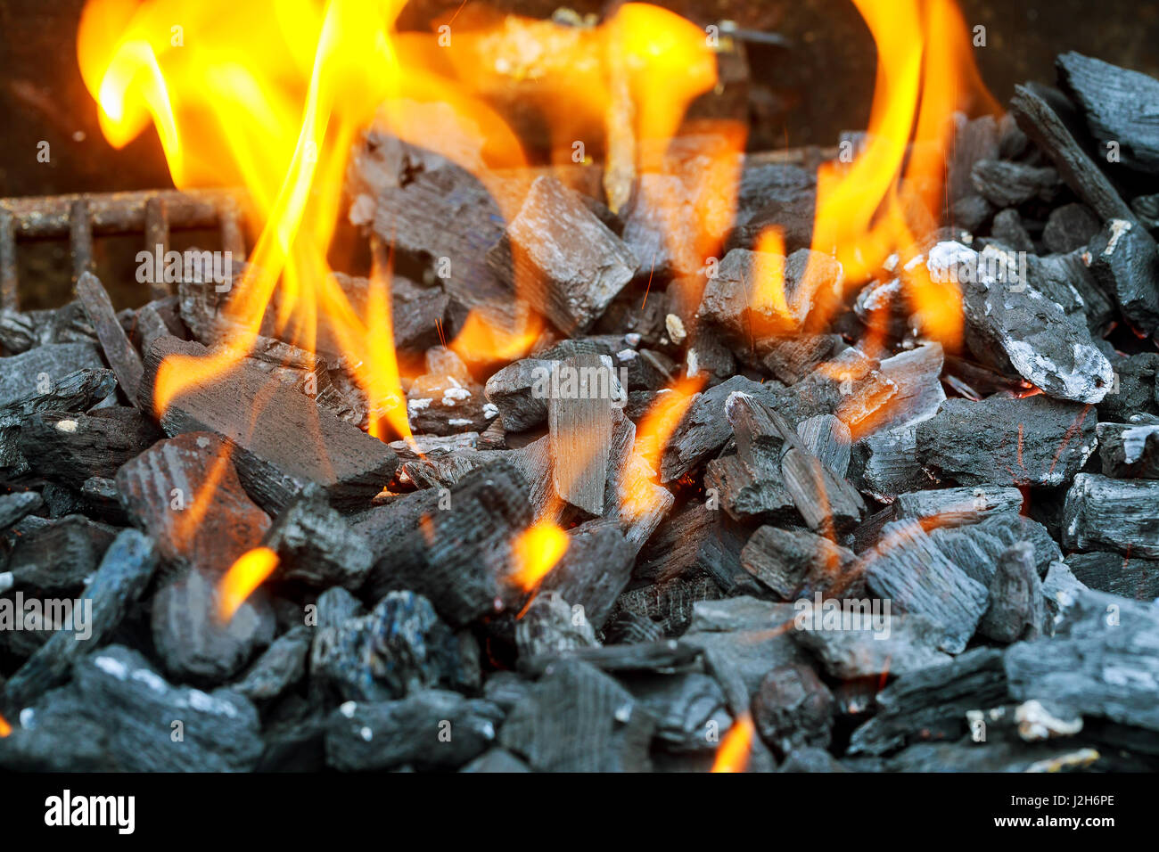 Charcoal flames hot sale