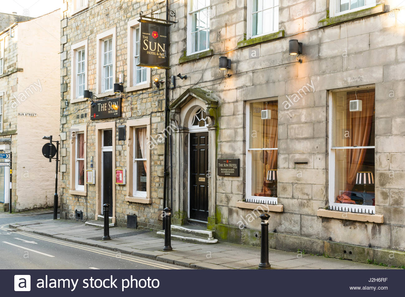 The Sun Hotel And Bar In Church Street Lancaster England Uk Stock Photo Alamy