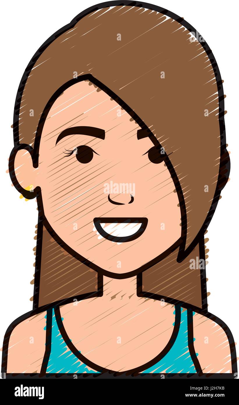 young woman avatar character Stock Vector Image & Art - Alamy