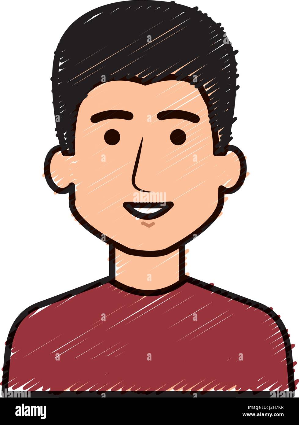 young man avatar character Stock Vector Image & Art - Alamy